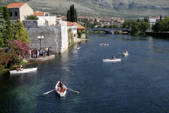 Trebišnjicom ponovo zaplovile lađe izrađene po uzoru na nekadašnje