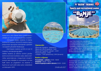 Olimpijski bazen u Trebinju: Odmor i uživanje 