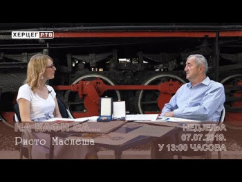 Најава: На кафи са... Ристом Маслешом (ВИДЕО)