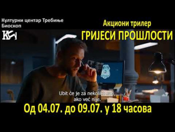 KC Trebinje: Program bioskopa do 9. jula (VIDEO)