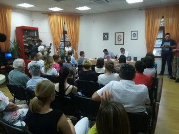 Promovisani nagrađeni romani Dragana Tepavčevića