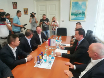 Đokić sa Kinezima u Trebinju