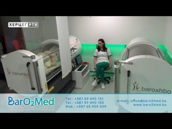 Hiperbarična komora- tretmani 100% kiseonikom (VIDEO)