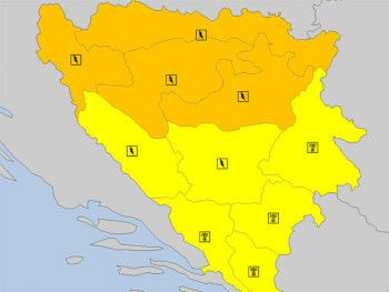 Narandžasti meteoalarm zbog jakog nevremena