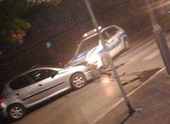 Trebinjac se sudario sa policijskom patrolom u centru grada