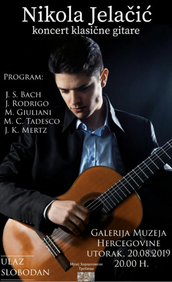 Вечерас концерт Николе Јелачића