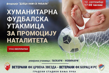 'Djeca nam se rađala' za brojniju Srpsku