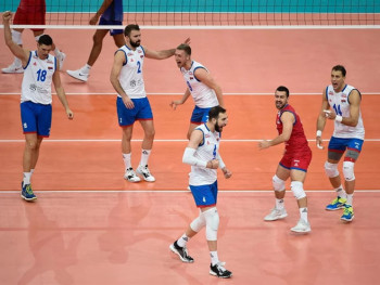 Odbojkaši Srbije u finalu Evropskog prvenstva 