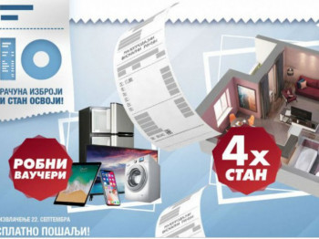 Извлачење добитника другог кола наградне игре '10 рачуна изброји и стан освоји'