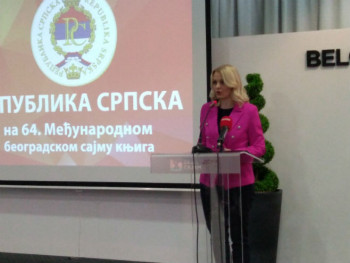 Министарка Тривић бесједом отворила наступ Српске на Сајму књиге у Београду