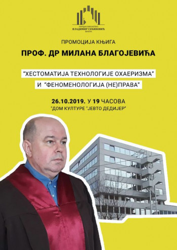 Najava: Promocija knjiga Milana Blagojevića u Bileći