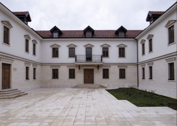 Višegrad - Andrićev institut: Predavanje Kusturice o Handkeu