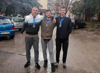 Među učesnicima bilećkog polumaratona i tri brata Milićević iz Trebinja