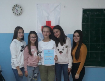 Такмичење о познавању Покрета Црвеног крста: Друго мјесто за екипу из Гацка