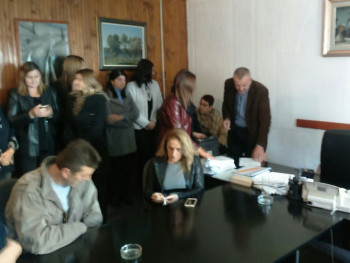 Радници Водовода Гацко у генералном штрајку