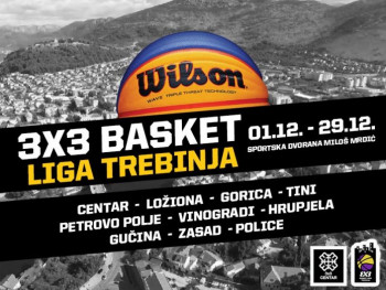 Trebinjski basketaši odmjeriće snage u  '3h3 Basket ligi Trebinja'