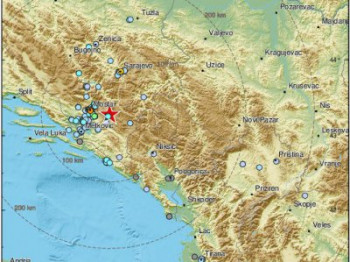 Ponovo zemljotres kod Nevesinja