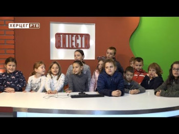 Učenici OŠ 'Vuk Karadžić' pjesmom pozdravili gledaoce Herceg RTV  (VIDEO)