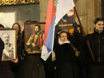 Црна Гора и Србија, то је једна фамилија: Три захтјева са протеста у Београду