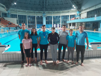 Милош  Ћеранић   првак  Босне и Херцеговине   у пливању на  50  метара  делфин