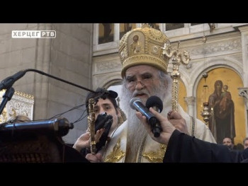 Snimak velikog crkveno - narodnog sabora u Nikšiću (VIDEO)