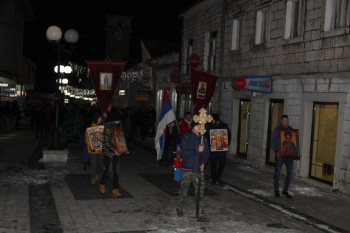 U Nevesinju održan skup podrške vjernicima u Crnoj Gori