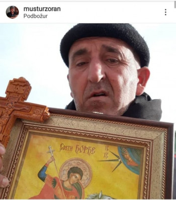 Прегаоцу Бог даје махове: Зоран Мустур пјешке кренуо од Храма Христовог Васкрсења да дочека Божић у Тврдошу!