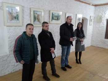 Foča: Otvorena izložba akvarela Stanka Rodića iz Novog Sada