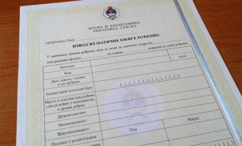 Gacko: Smanjen broj upisa u matične knjige, veći broj izdatih dokumenata