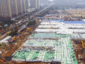 Bolnica u Vuhanu izgrađena u rekordnom roku 