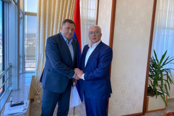 Dodik sa Mandićem: Sporni zakon neprihvatljivo uzurpiranje prava SPC