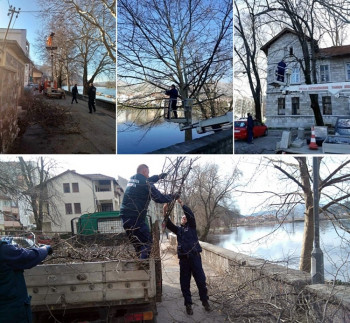 Почело прољећно уређење града