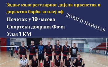 Odbojkaški derbi sezone u Foči: Maglić i Bosna odlučuju ko će u plej-of