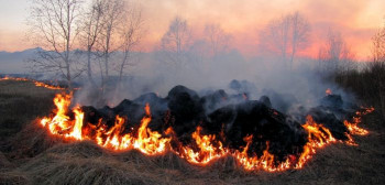 Казна од 100 до 1.000 КМ за неодговорно паљење ватре на отвореном