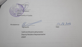 Opština Gacko i UNDP potpisali Sporazum o unapređenju turističke ponude vrijedan 88.500 KM