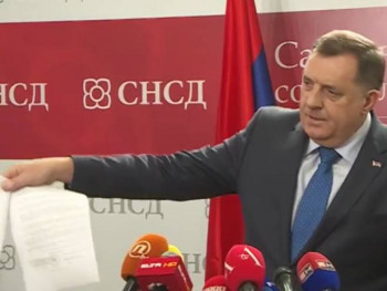 VIDEO Dodik: Potpisan koalicioni ugovor sa Mićićem