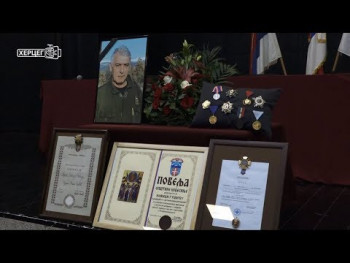 Nevesinje ispratilo komadanta Gušića na vječni počinak (VIDEO)