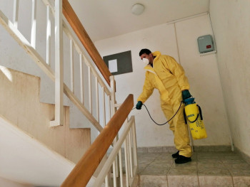 Počela dezinfekcija u stambenim zgradama