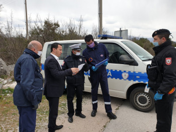 Ćurić – Popisuju se sva lica koja ulaze u Trebinje, nema zabilježenih slučajeva virusa korona