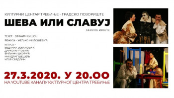 Najava: Predstava 'Ševa ili slavuj'