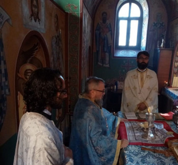 MANASTIR ŽITOMISLIĆ PROSLAVIO SVOJU SLAVU – BLAGOVIJESTI: Iguman Danilo: Vjerujmo Gospodu da će nas izvesti iz napasti koja nas je snašla