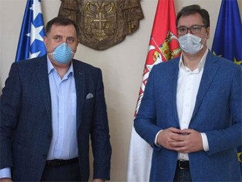 Sastanak Dodika i Vučića