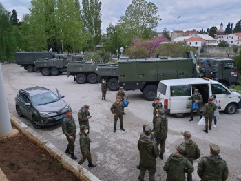 Tim ruskih vojnih medicinskih stručnjaka stigao je večeras u Trebinje