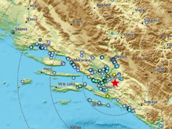 Zemljotres na području Hercegovine 
