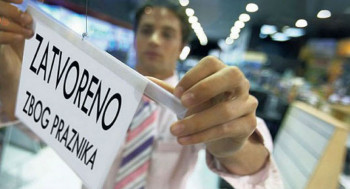 Sutra zabranjen rad svim privrednim subjektima