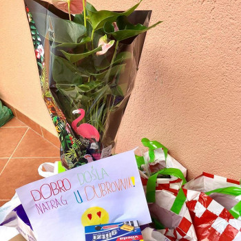 Pogledajte kako je Dubrovčanka Iris posle dva mjeseca dočekala radnicu iz Trebinja