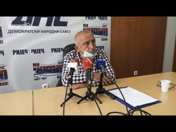 DNS podijeljen zbog imenovanja Jovice Vlatkovića (VIDEO)