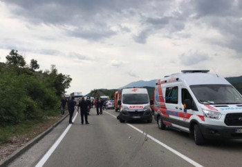 Приведена жена због несреће на путу Подгорица - Никшић