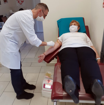 Чланови Актива ДДК Градске управе Требиње дарoвали крв