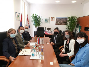 Savjetnik za kulturu i saradnju u Francuskoj ambasadi u BiH posjetio gradonačelnika Trebinja